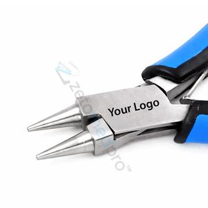 คีมปากโค้งสั้น 110 มม. เครื่องมือทำเครื่องประดับที่มีความแม่นยำ ผลิตจากเหล็กสแตนเลสคุณภาพสูงสำหรับการใช้งานระดับมืออาชีพ - Product Image 2