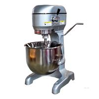 Mélangeur planétaire électrique commercial pour gâteaux et pizzas, 20 L, acier inoxydable, capacité de 5 kg de pâte, 3 vitesses, boulangerie Atlas Star 3/4 HP