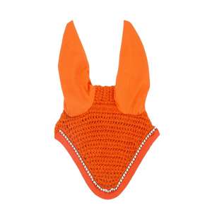 Voile anti-mouches pour chevaux avec bonnet d'oreilles en polyester, emballage et marque personnalisables, plusieurs tailles (50x20x40cm à 60x80x90cm) - Product Image 1