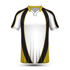 Camiseta Deportiva para Hombre, Jersey de Rugby, Secado Rápido, Transpirable, Ropa de Entrenamiento en Equipo, Proveedor Mayorista OEM - Product Image 5