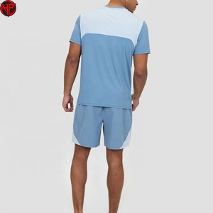 Men's Summer Two Piece <b>Sets</b> Quick Drying Sportswear Men's <b>Set</b> Short-Sleeved T-shirt <b>Set</b> and Sport Shorts <b>Set</b> - Product Image 6
