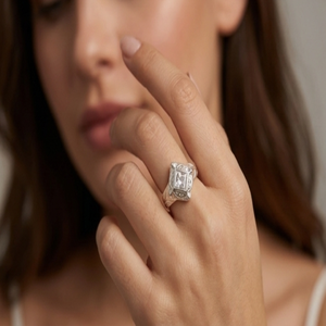 DIVYORO <b>CITRINE</b> TEAR DROP <b>RING</b> - Product Image 4