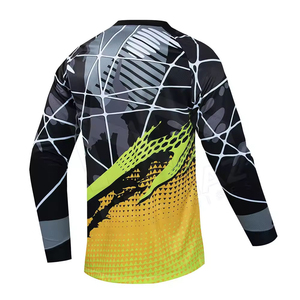 Motocross Jersey Built For Rugged Trails With Strong Stitching And Smooth Athletic Fit Motocross Jersey - Product Image 3