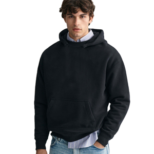 Sweat à capuche unisexe personnalisé en molleton polyester/coton de qualité supérieure, coupe classique, 300g, fabriqué par un fabricant professionnel - Product Image 2