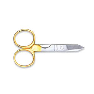 Ciseaux à cuticules professionnels en acier inoxydable, couleur dorée, meilleure qualité, prix abordable, manucure professionnelle en acier inoxydable - Product Image 2