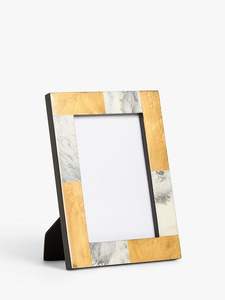 Cadre photo au design unique avec incrustation en résine et finition brillante en MDF, à prix très abordable. - Product Image 5