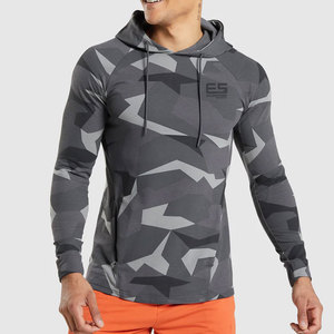 Latest Design Lightweight 100% Cotton Solid Winter Casual Men's Gym Hoodies OEM Service Wholesale - Product Image 1