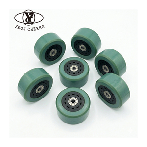 Inline Hockey Skate Wheel 76mm 83A PU <b>Large</b> Wheels Low Resistance Fast Rolling for <b>Roller</b> Hockey Skates Outdoor Long Distance - Product Image 1