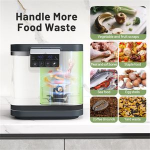 Composter Elettrico da 4 L con Display LED e 2 Filtri a Carbone Attivo, Elettrodomestico da Cucina con Coperchio - Product Image 4