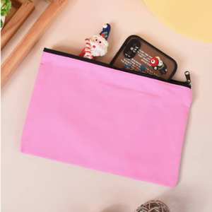 PFIVE Best Selling Factory Wholesale Canvas Cosmetic Bags Cases <b>Mini</b> Storage Travel Makeup <b>Pouch</b> Fashionable Zipper Case - Product Image 3