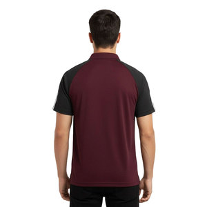 Polo pour homme Solid Trader, tissu haute performance, séchage rapide, léger, texture douce, look élégant, tenue décontractée - Product Image 2
