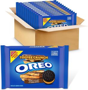 Paquete al por mayor de galletas rellenas de crema Oreo Toffee Crunch Creme Biscuit, 20 x 275g, paquete familiar, exportación - Product Image 2