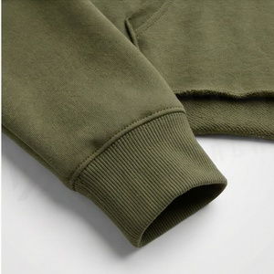 Sudadera con Capucha para Mujer, Felpa Francesa, Estampado Puff, Bordado, Forro Antidesgarro, Top Corto de Invierno, Color Personalizado - Product Image 6