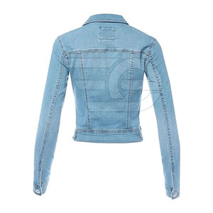 Regular Fit Women Winter Jeans Jacket Casual Eco-Friendly Breathable 100% Cotton Daily Wear Outerwear Streetwear Fashion - Product Image 2