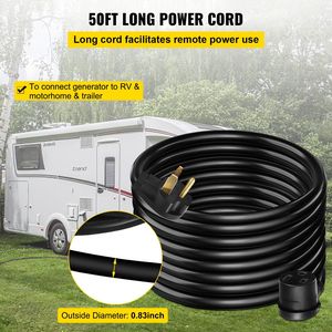 สายต่อเชื่อมพลาสมา50ft 30A สายไฟสำหรับช่างเชื่อมแบบพกพา - Product Image 4