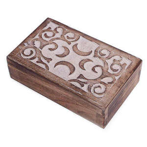 Wooden <b>Box</b> Hand Carved Solid Mango Wood <b>Box</b> Wooden Jewelry <b>Box</b> for <b>Gifts</b> Wholesale Factory Sale at Best Price Wooden <b>Gift</b> <b>Box</b> - Product Image 5