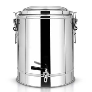 30L Stainless Steel Insulated Dispenser <b>with</b> <b>Tap</b> Hot & Cold Beverage <b>Container</b> for Tea Coffee Juice <b>Water</b>-Drink Dispenser - Product Image 5