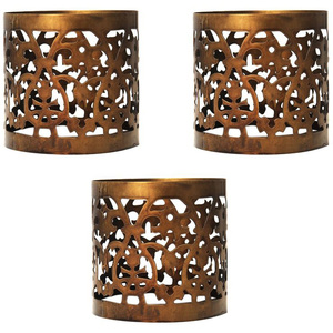 High Quality Decorative Metal <b>Candle</b> Jar with Lid for Boutique and Gift Collection - Product Image 5