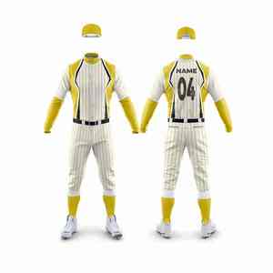 Ensembles d'uniformes de softball sublimés pour hommes, respirants, en jersey 100 % polyester avec impression numérique, uniformes de baseball unisexes - Product Image 6
