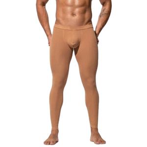 Collants de course respirants, à séchage rapide, résistants à l'eau, en coton élastique, en fibre de bambou, leggings de compression pour hommes, taille personnalisable - Product Image 1