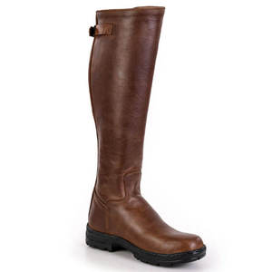 Bota de Montar para Caballo, de Cuero Sintético de Color Sólido, Protección Completa para Montar a Caballo - Product Image 5
