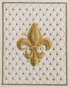 Insignias de alfiler de seguridad de encaje de alambre de oro 3D de calidad premium, duraderas, a la moda, con color y tamaño personalizados, bordadas, servicio OEM, tela de lona - Product Image 5