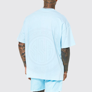Camisetas Extra Grandes para Hombre, 100% Algodón, Material Transpirable, Diseño Holgado, Camisetas Extra Grandes para Hombre, Estilo Moderno para Uso Diario - Product Image 2