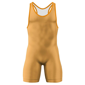 Customized Color Printed Bodybuilding Unisex Wrestling Singlets Front/<b>Back</b> Design Breathable Adjustable Strap Compression - Product Image 6