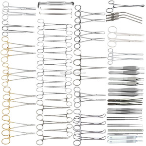 Juego de Instrumentos de Cirugía Plástica Reutilizables de Acero Inoxidable, 74 Piezas, Kit de Rinoplastia y Cirugía de Senos, Proveedor Mayorista - Product Image 5