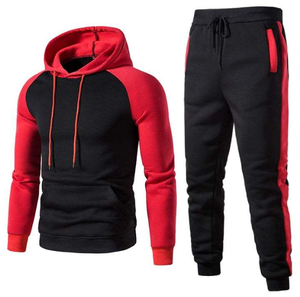 Conjunto Deportivo de Sudadera con Capucha y Pantalones Jogger para Hombre, Estilo Urbano, con Bolsillo Canguro, para Invierno, Gimnasio y Deportes, 100% Algodón, Venta al Por Mayor - Product Image 5