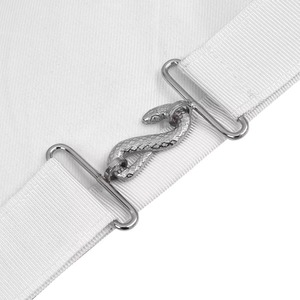 International Order of The Rainbow For Girls Apron White Ribbon With Printed Emblem Offering Customization Of Your Liking - Product Image 5