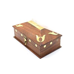 Luxury Wooden Hand Carved Vintage Decorative Storage <b>Box</b> For Jewelry <b>Keepsakes</b> Vanity With Hinged Lid For Homedecor Wedding Gift - Product Image 4