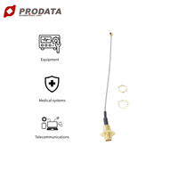 Câble coaxial RF de type N femelle RG178 personnalisé pour radio