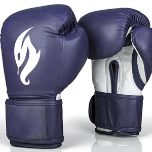 Guantes de Boxeo Profesionales en Oferta, Precio de Fábrica, Guantes de Entrenamiento de PU con Logotipo Personalizado, Guantes de Boxeo Duraderos con Envoltura para las Manos para Hombre - Product Image 1