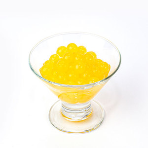 Billes de tapioca éclatantes à l'ananas - pour les desserts au bubble tea et les friandises glacées - Product Image 1