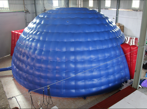 Tente dôme gonflable bleue pour la publicité extérieure ou les événements festifs - Product Image 2