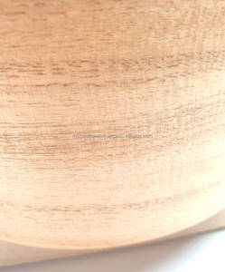 <b>Rustic</b> Paulownia Wood Bowl Handcrafted Decorative Wooden Bowl for Kitchen <b>Table</b> Home Display - Product Image 3