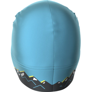 Bonnet unisexe à motif montagne, respirant, en polyester, pour l'extérieur, hiver, 56-58 cm, style sportif - Product Image 2