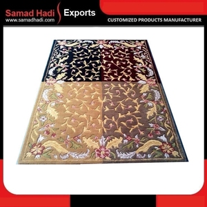 Nouveau design de tapis en laine tufté de luxe, fournisseur direct d'usine, tapis en laine tufté moderne brodé, tapis fait main pour la décoration de la maison, vente en gros - Product Image 4