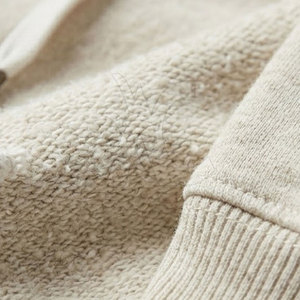 Sudadera con Capucha Premium con Estampado Puff, Mezcla de Algodón Grueso, Corte Holgado, Estilo Urbano para Uso Diario - Product Image 6