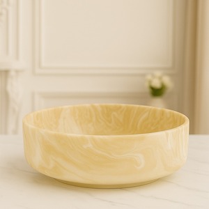 Bol de service en résine époxy à finition lisse pour une expérience culinaire haut de gamme, offrant un look raffiné, design minimaliste écologique et facile à utiliser - Product Image 4
