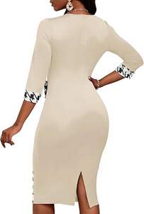 Vestido Polo para Personal de Hostelería - Detalles en Contraste Profesionales - Vestido de Manga Corta para Mujer con Marca Personalizada - Product Image 5