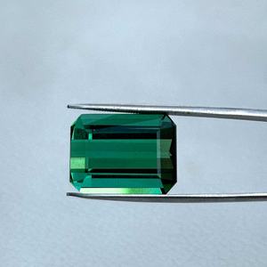 Excellente qualité tourmaline verte naturelle à facettes forme octogonale fabrication de bijoux faits à la main superbe pierre de pierre précieuse Alibaba - Product Image 5