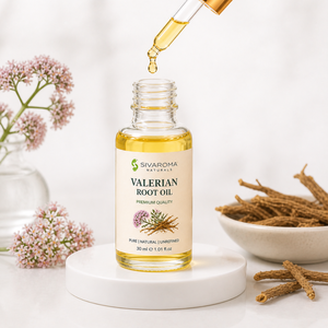 Pure Valerian Root Oil Bulk Export Grade for Aromatherapy Packaging Incense Blends and Wellness Product Collections - Product Image 1