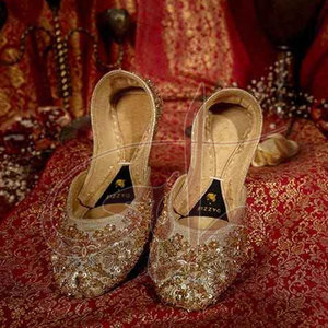 Custom Design High Quality Printed Handmade Fashion <b>Khussa</b> Anti-Slippery Best Selling Latest Style Customizable Color - Product Image 4