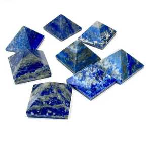 Pyramide en Lapis Lazuli Naturel Poli en Gros, Pierre Précieuse Semi-Précieuse pour Artisanat et Décoration - Product Image 2