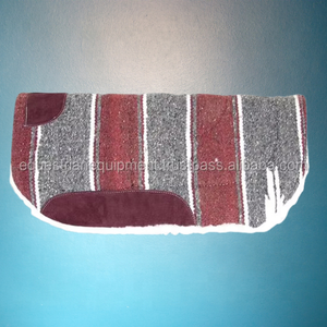 Tapis de selle Western de haute qualité en laine Cursey élégante avec doublure en polaire Taille personnalisable Marque OEM - Product Image 2