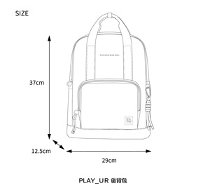 New Design Travel Water Repellent 10L Zipper Anti-Theft Nylon Fashion Laptop Backpack Lightweight Casual Multi-Level Storage - Product Image 6