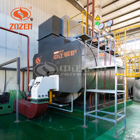 Caldera de Vapor Industrial Automática de 20 Toneladas, de Alta Eficiencia, a Gas, para Fábrica de Cigarrillos