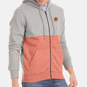 Sweat à capuche zippé de haute qualité, personnalisé, en coton mélangé, pour hommes, idéal pour les sports de plein air, la course à pied, la randonnée et l'usage quotidien - Product Image 3